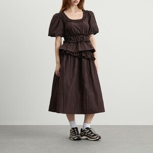 Damson Madder Flavia Midi Skirt